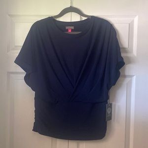 Vince Camuto blouse in navy blue size L